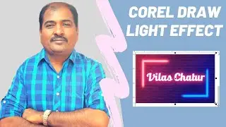 Light Text Effect CorelDraw 