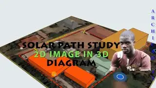 Placing Google earth IMAGE IN 3D ArchiCAD Model.