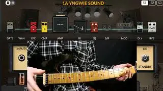 SETUP NUX MG 30 YNGWIE MALMSTEEN SOUND - HIGH GAIN