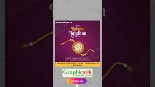Elevate Your Raksha Bandhan Posts with Photoshop #raksha bandhan post design in photoshop