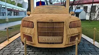 Аурус макет нового лимузина для кортежа В В Путина | Aurus new prototype