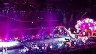 Woman shot out of cannon at circus