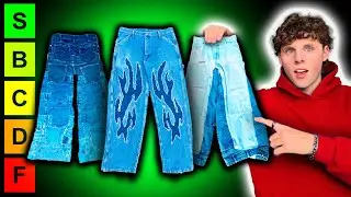 The BEST BAGGY JEANS I’ve ever DESIGNED???  (2024 RANKED)