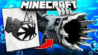 I Turned YOUR Drawings into Minecraft Mobs!