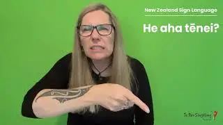 07 He aha tēnei