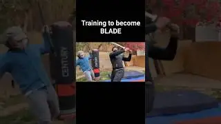 2 weeks of training for a Blade fan film.