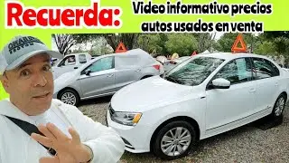 ❤ Por que todos quieren JETTA? precios autos usados en venta Mexico.
