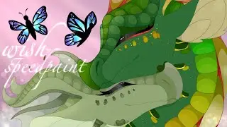 wish ~ wings of fire speedpaint [sundew + willow]