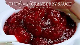 **CLOSED** | 500 Subscribers Giveaway Video! + The BEST Cranberry Sauce | Holiday Series #2
