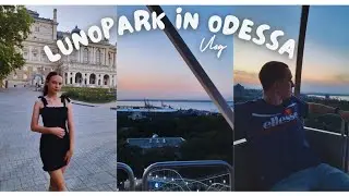 Гуляємо по Одесі💫 Катаємось на атракціонах в лунопаркі🎡 Отруїлась після походу в ресторан🤢
