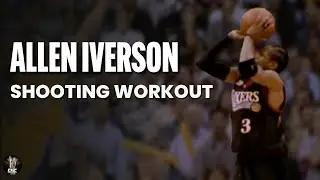 Allen Iverson Shooting Workout | Pull-Ups, Iverson Cut Jumpers, Floaters & Fadeaways