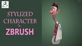 Sam Sculpts a Stylized Character in Zbrush - Xploding Cube