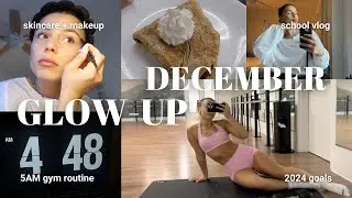 30 DAY DECEMBER GLOW-UP CHALLENGE: starting 2024 as your best self (physically&mentally) + vlogmas?