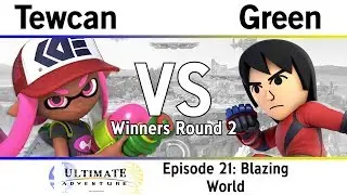Tewcan (Inkling) vs TFTI | Green (Mii Brawler) - TUA: Episode 21 Blazing World Winners Round 2