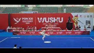 Wushu Taolu PON XXI 2024 | Medali Emas - Chang Quan Putra: 9.653 | Edgar Xavier Marvelo