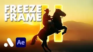 How to Create a Freeze Frame Effect in After Effects (Cinematic Look)