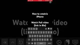 How to Install CMatrix into 