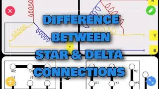DIFFERENCE BETWEEN STAR & DELTA CONNECTION