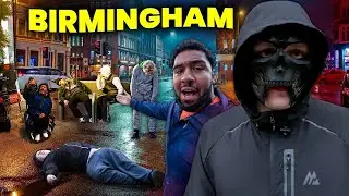 Birmingham dangerous Streets at Night: Neglected & forgotten City