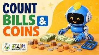 How to Determine the Value of a Collection of Bills & Coins | Dollars, Quarters, Nickels, Pennies