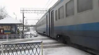 Дизель-поезд Д1 на станции Ровно