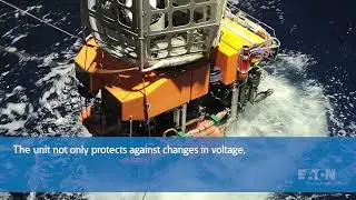 Eaton 93PM UPS protects deep sea remotely operated vehicle