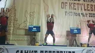 Ivan Markov. Jerk 174. WC 2020, Saint Petersburg