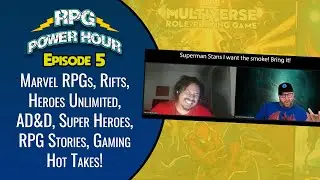 Super Hero RPG Discussion with The Golden Buddha on RPG Power Hour Ep. 5
