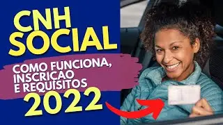 #CNHSOCIAL- Como funciona/Inscrição/Requisitos  e como passei!