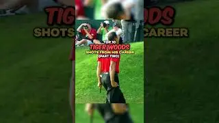 Top 10 Tiger Woods Shots From His Career | Part Two