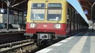 S-Bahn Berlin: BR 485 auf der S9, Einfahrt in Buch, Mitfahrt, Ausfahrt in Pankow-Heinersdorf Full HD