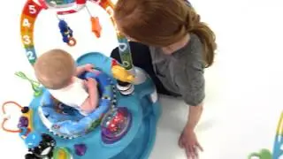 Meet the 2-in-1 Lights & Sea Activity Gym & Saucer™ from Baby Einstein