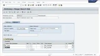 Elementry Search Help - SAP ABAP