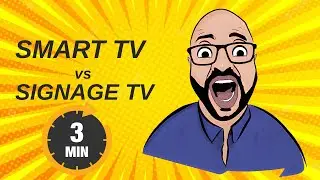 What is the difference between a smart TV and a signage TV ?