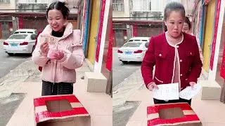 The eldest sister was so angry when she got the lottery ticket!