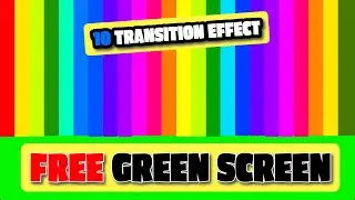 🆓 Free Green Screen 🟢 Chroma key 🏳️‍🌈 Rainbow color transition Effect ❌ NO COPYRIGHT ©️ 2024