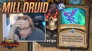 MILL IS BACK BABY! Dew Process Druid | Savjz Hearthstone