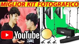 MIGLIOR KIT FOTOGRAFICO PER MIGLIORARE LA QUALITA' DEL VOSTRO CANALE!  KIT ESDDI
