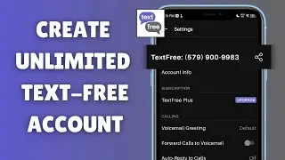 How to Create Unlimited Text-Free Accounts for All Verifications - UPDATED 2024
