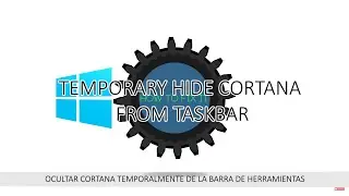 TEMPORARY HIDE CORTANA FROM TASKBAR | TROUBLESHOOT BLUE SCREEN ERRORS | WINDOWS 10