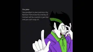 Say Goodbye to Your Precious City Batman (Animatic)