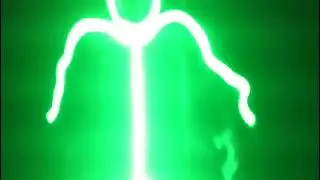 stickman verde en el bosque (completo)