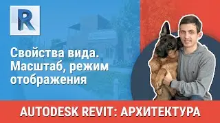 [Урок Revit АР] Свойства вида. Масштаб, режим отображения