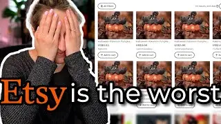 etsy is the worst - but people are too