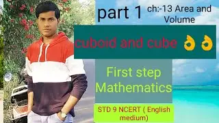 cuboid and cube Surface area and volume STD 9 chapter 13 NCERT