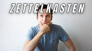 You want to learn about ZETTELKASTEN? I tried it for a Week!