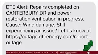 DTE customers expressing frustrations with continues outages