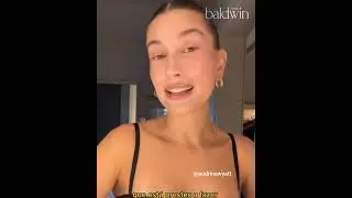 Hailey Bieber looks so sweet