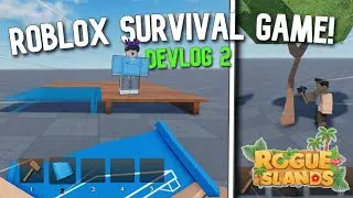 Making a SURVIVAL GAME in ROBLOX?!?😱 - Devlog 2