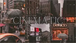Cinematic Preset - Lightroom Mobile Presets | Urban Preset | City Preset